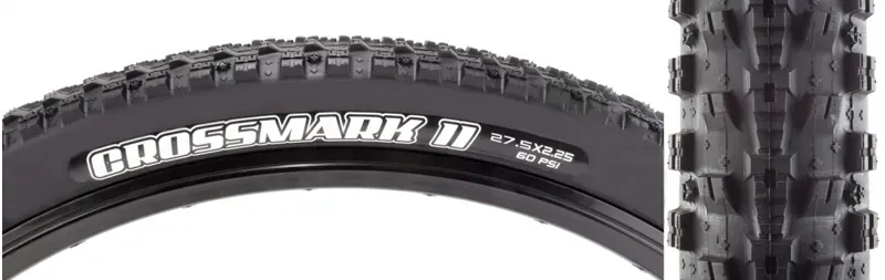 Maxxis Crossmark II Wired DC60 27.5x2.25-inch Tyre in Black