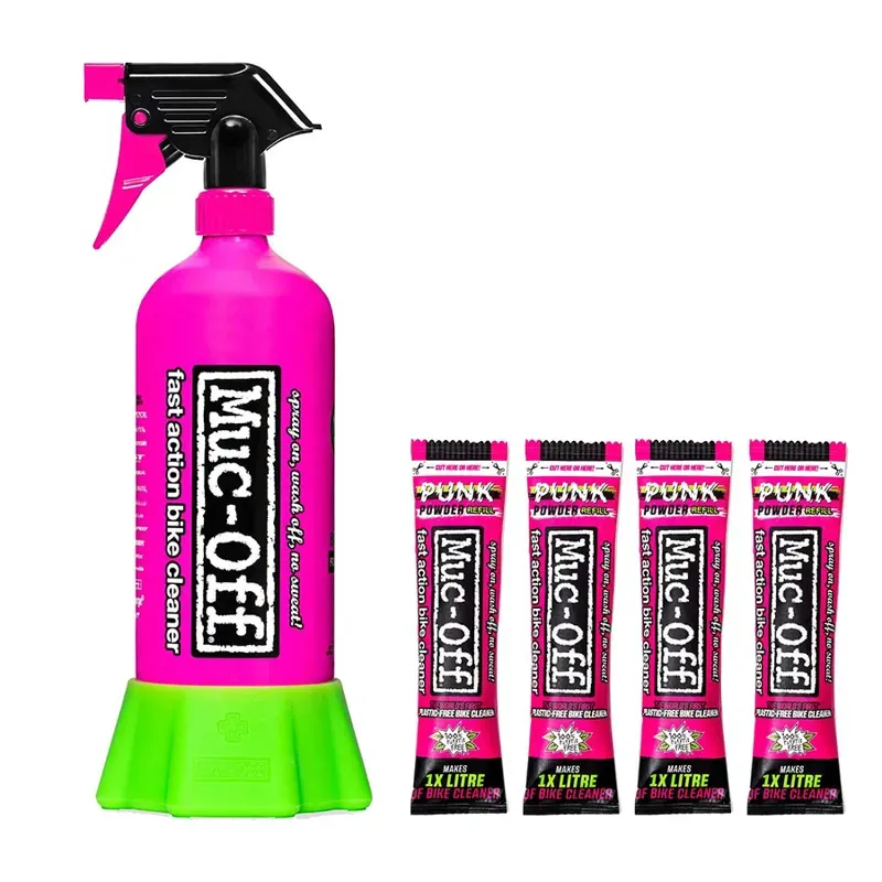 Muc-Off 4 x 30g Punk Powder w/ Bottle