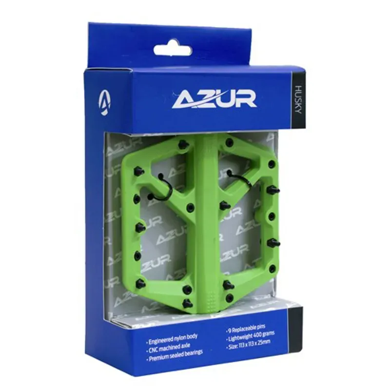 Azur Husky Pedal in Lime-1