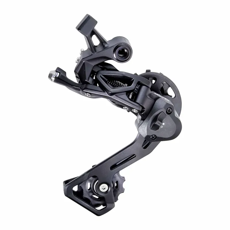 microSHIFT XLE 11 Speed Medium Cage Clutch Rear Derailleur in Black