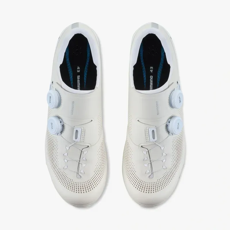 Shimano SH-RX710 Narrow Cycling Shoes in Sand White-3