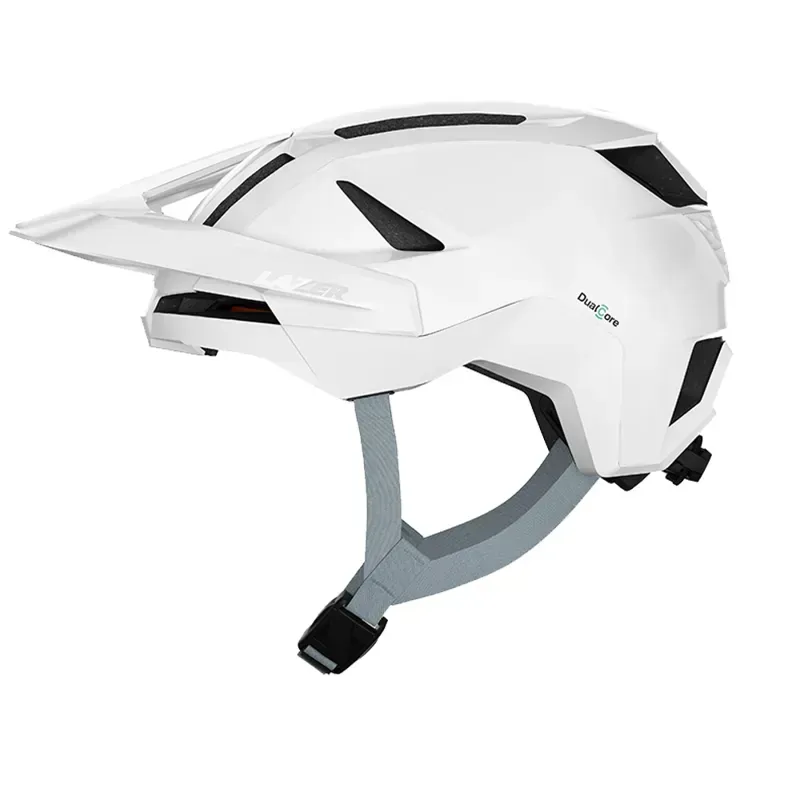 Lazer Impala KinetiCore Helmet in Full White-2