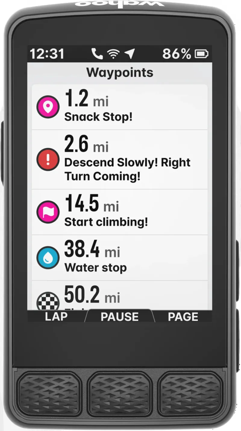 Wahoo ELEMNT ROAM 3 GPS Bike Computer-4