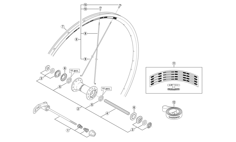 WH-RX180 FRONT WHEEL-3