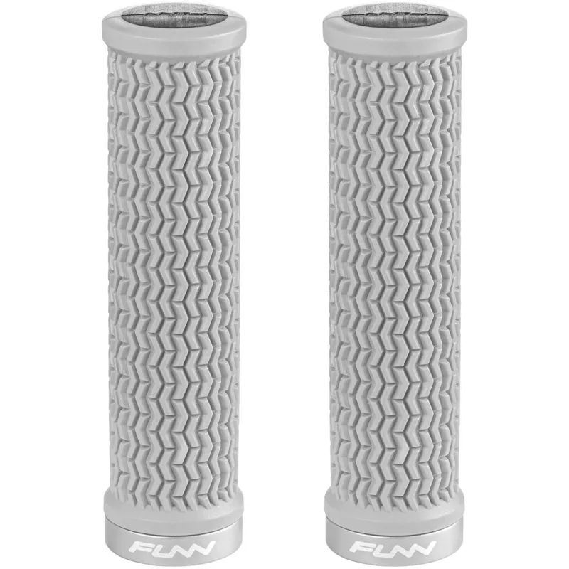 FUNN Grips - Holeshot - One Sided Lock - Triple Fin - 30.5mm - Grey