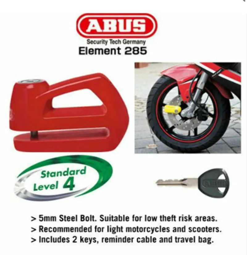 ABUS - ELEMENT 285 YELLOW -1