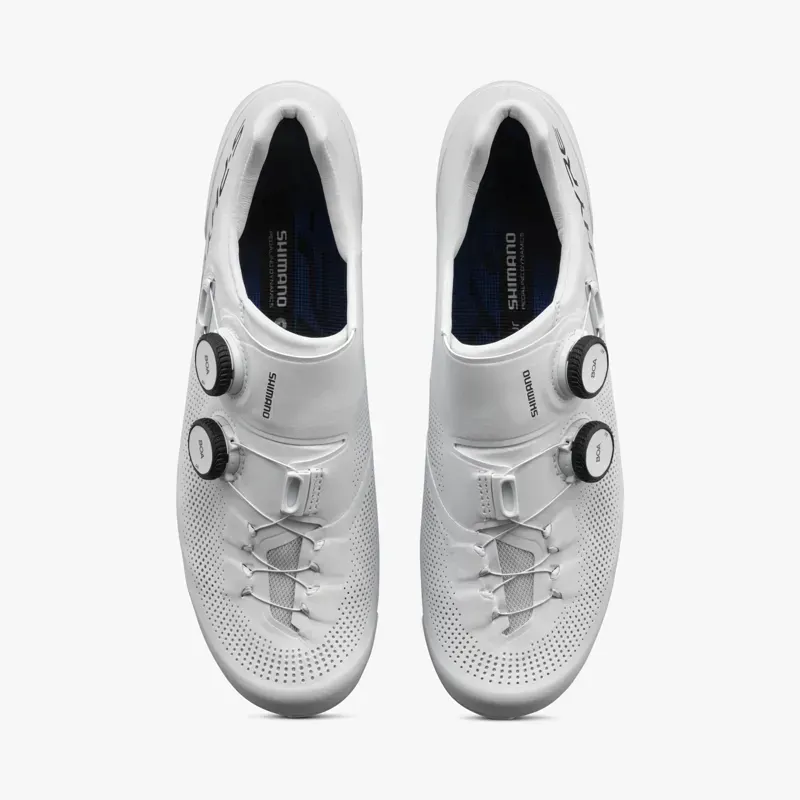 Shimano S-Phyre SH-RC903 Wide Road Cycling Shoe in White-3