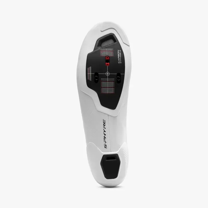 Shimano S-Phyre SH-RC903 Wide Road Cycling Shoe in White-4