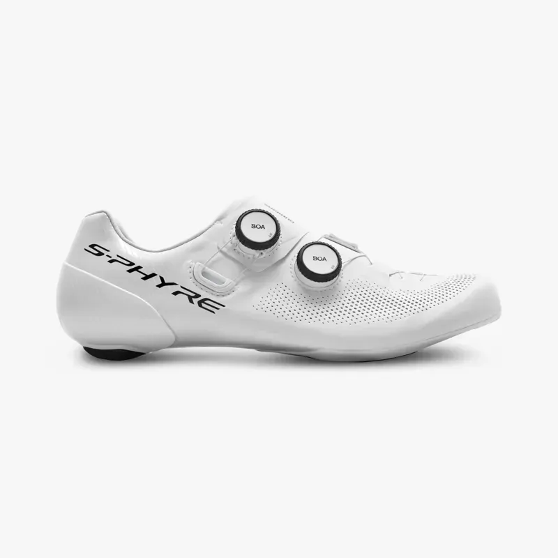 Shimano S-Phyre SH-RC903 Wide Road Cycling Shoe in White